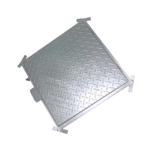 China Septic Access Cover Hot Dip Galvanized Mild Steel 3.0mm Material wholesale