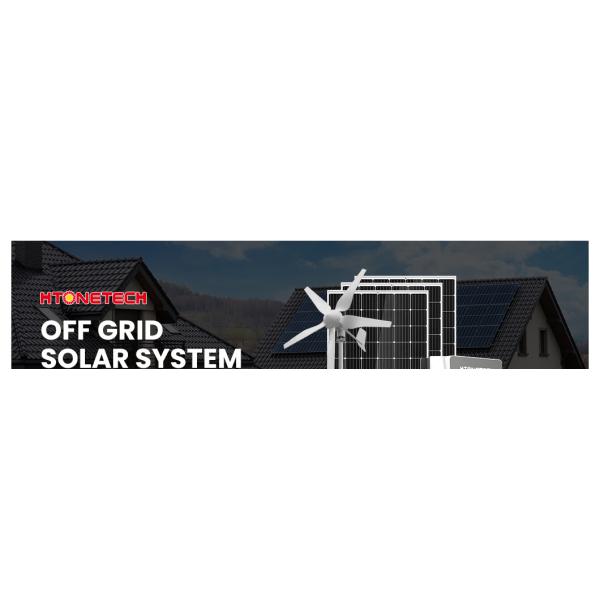 Mono B Grade Grid Connected Solar System With Horizontal Axis Wind Turbine Generator