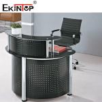 Unique Office Melamine Glass Desk Strong Wearability