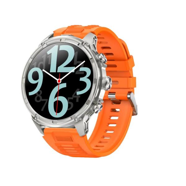 V99 Outdoor Sport Smart Watch 1.85 Inch AMOLED Screen 3D Menu Strong Flashlight