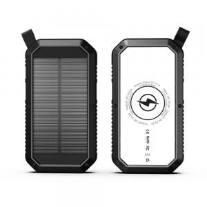 China Portable Charger Power Bank Lithium Portable Power Station Solar Mobile Power Supply wholesale