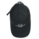 Fashion Adult Baseball Hats Sublimation Embroidery Patch Black Headwear