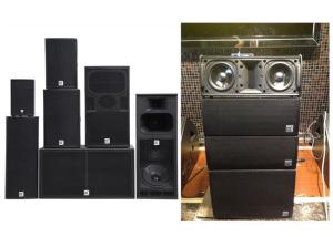 China Portable Karaoke Speakers Clear Sound System 2×NL4MP speakon wholesale
