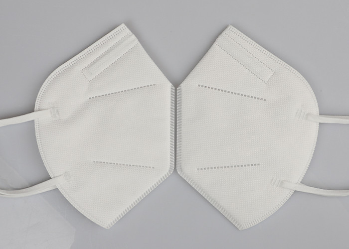 Non Poisonous Non Woven Fabric Face Mask Adapted Various Face Shapes