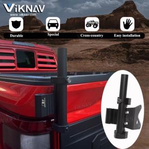 China Viknav for Ford F150 2017-2020 2022 Pickup Truck Bed Flag Pole Holder Rack Aluminium Alloy wholesale