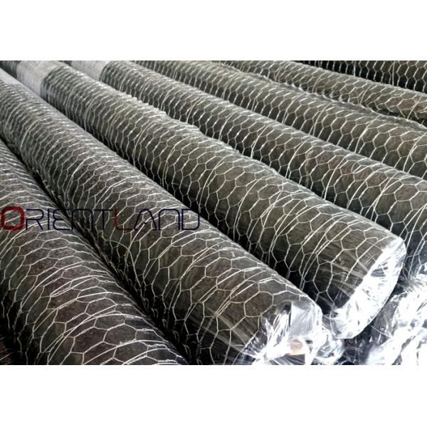 Hot Dipped Galvanized Hexagonal Wire Mesh , Chicken Mesh Net 1/2" 0.2m-3m Width