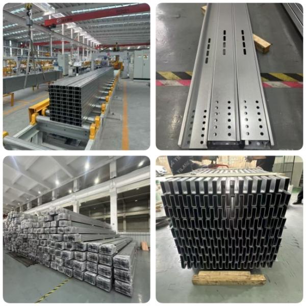 Customizable Color Automatic Roll Forming Machine 10-15m/Min Steel Scaffolding Plank Production Line