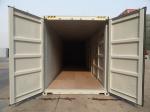 Grey Ocean Shipping Containers Length 12192MM Corner Casting High Efficiency