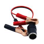 Clamp On Car Cigarette Lighter Extension Cable 12V 24V For Car Battery