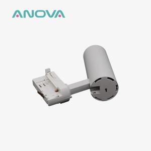 China 3 CCT Adjustable Track Light Selectable 3 Phase White Single Spotlight wholesale