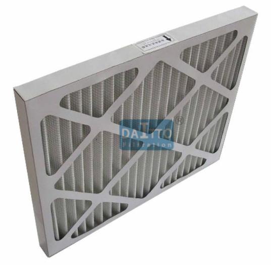 Quality Galvanized Prime High Flow Air Filter Non Woven Cloth Filter Media 95% Efficiency for sale