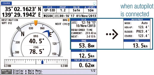GP - 170 Satellite Navigation System With Marine Radar GPS