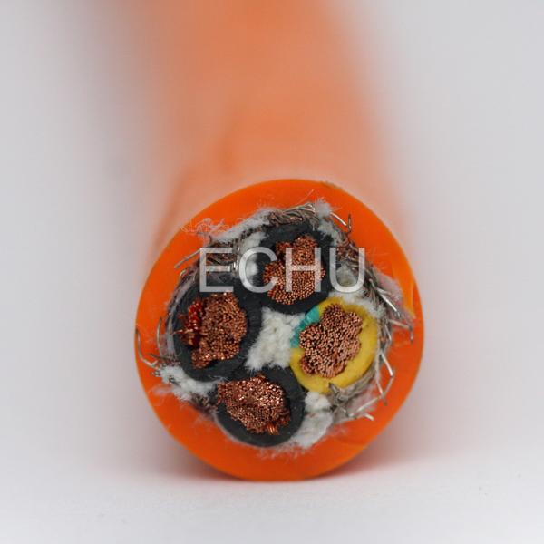 10AWG RoHS UL2586 PVC Double Insulated Copper Wire Multi Core Shielded Cable,