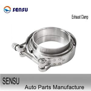China 3 Inch Stainless Steel Exhaust Clamps  127mm SS304 T Bolt Exhaust Hose Clamp wholesale