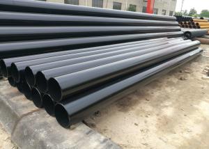 China X52 X56 API 5L ASTM A53 DIN 2458 Welded ERW Black Pipe wholesale