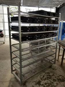 China Plywood Danish Trolley Waterproof Strong High Load Bearing Hot Galvanizing wholesale