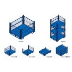 Waste Treatment Metal Stackable Storage Cage Steel Collapsible Wire Mesh