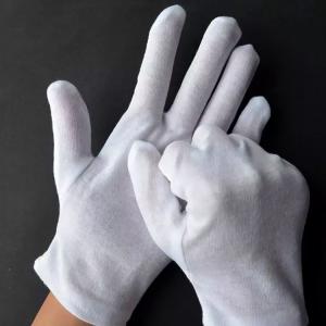 China Sweat Absorption 100 Percent Cotton Gloves wholesale