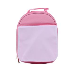 China Portable Canvas Sublimation Lunch Handbag Printable Lunch Bag For Sublimation Printing wholesale