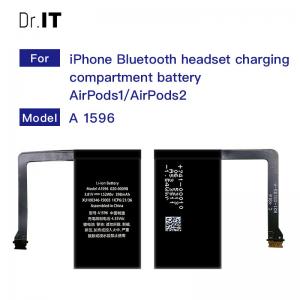 China Li Ion A1596 Airpods Battery Replacement Bluetooth Headset Batteries on sale