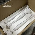 Factory Custom Different Colors Glass Jars Tall Metal Candlesticks For Wedding