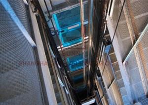China 800kg VVVF Observation Glass Panoramic Elevator Center Opening Door wholesale
