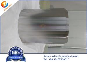 China Standard ASTM B393 Niobium Foil , Niobium Non Ferrous Metal Alloys 0.1mm Thickness wholesale