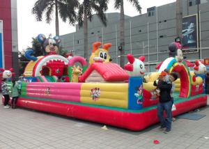 China Children Topic Commercial Inflatable Amusement Park With PVC Tarpaulin on sale