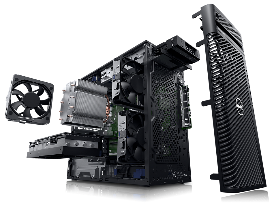 Dell Precision Workstation T3660 Tower Workstation Server i5-12500 CPU 8G RAM and 1T HDD