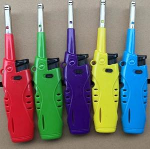 China Multi-Colour Refillable Safety Gas Candle BBQ Fire Lighter for Outdoor Activities on sale