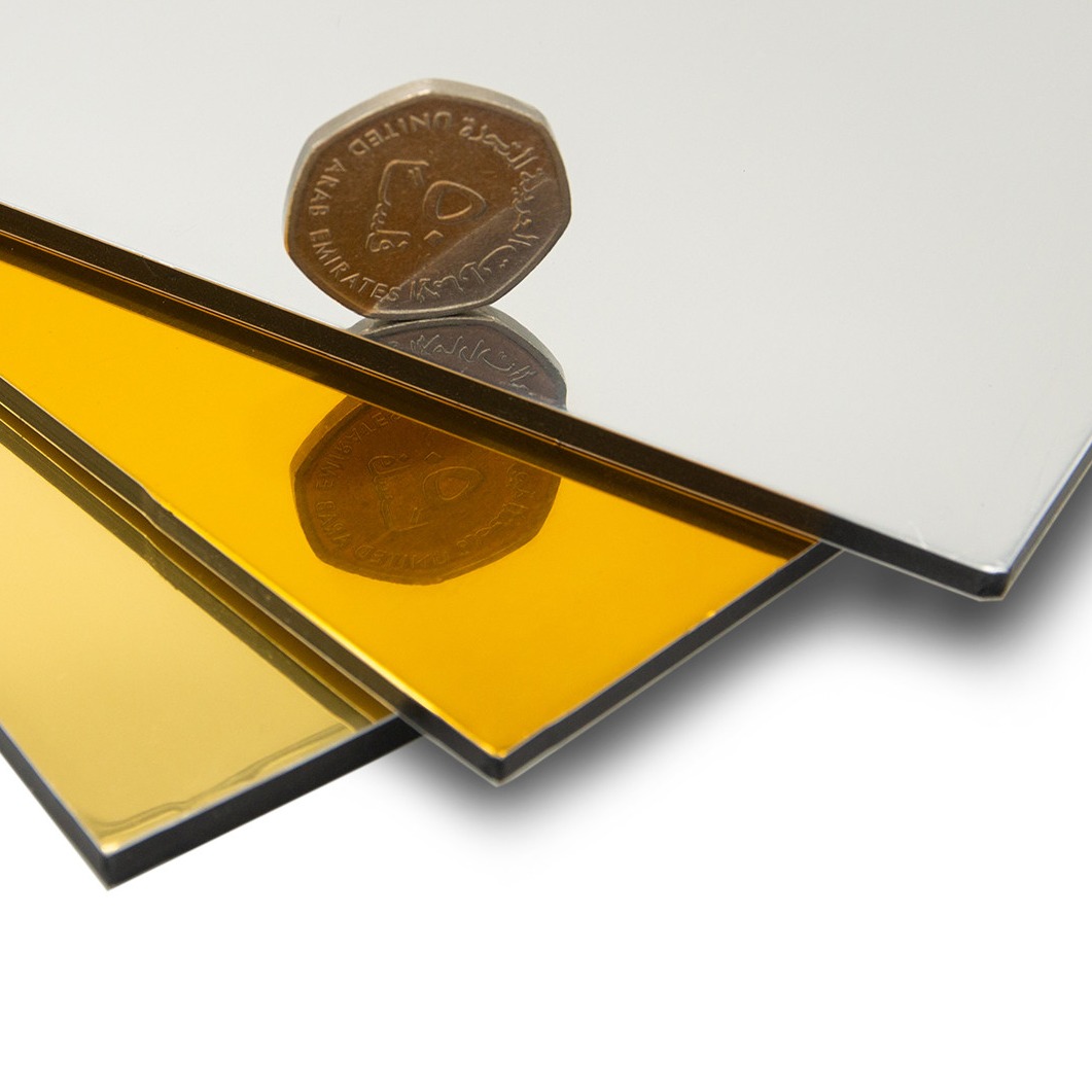 Antistatic 4mm 1250mm Mirror Aluminum Composite Panel