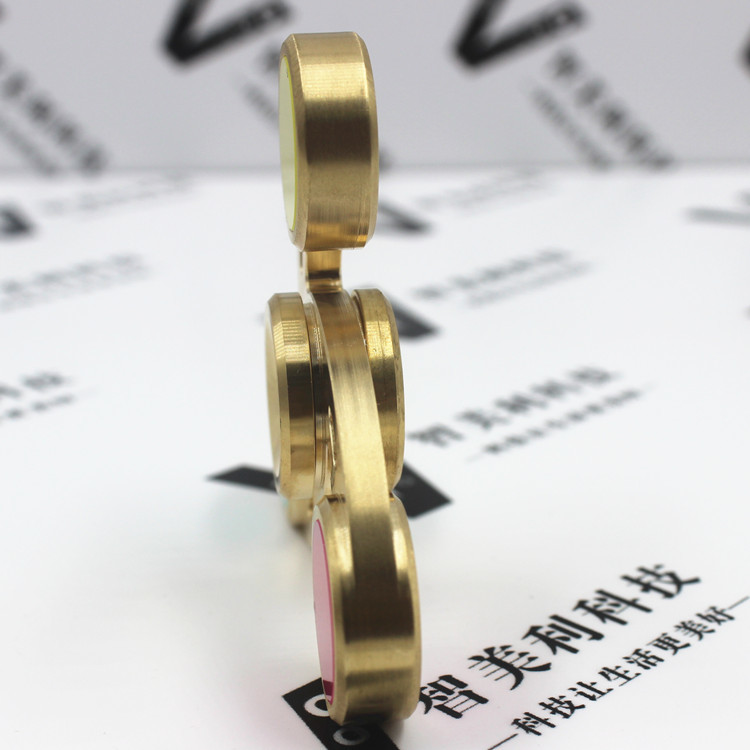 Micgeek new items brass rebuildable hand spinner Cyclone can spins for 5minutes