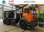 Bogie Suspension Log Loader Trailer With Integrated Flatbed
