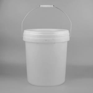 China 20L Plastic Five Gallon Buckets With Lid And UV Resistant wholesale