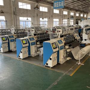 China Shuttle Machine 4.0KW Commputerized Quilting System Automatic Multi Needle Quilting Machine 500-1100rpm wholesale