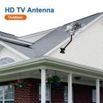 150 Mile Motorized OTA Amplified Outdoor HDTV Antenna