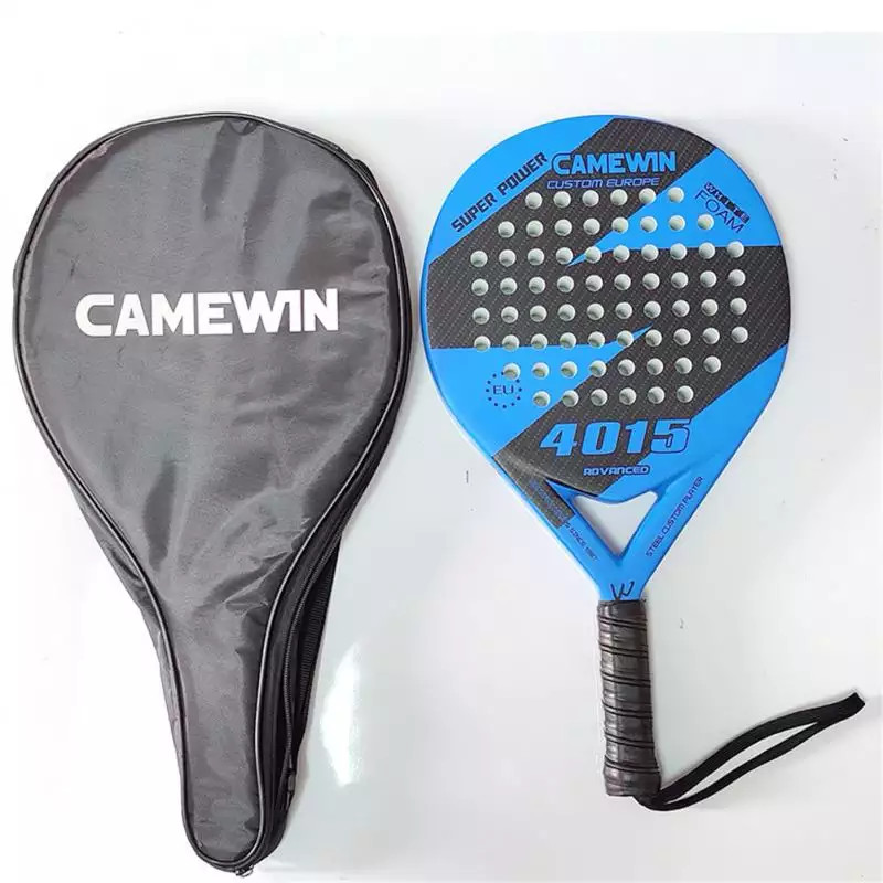 100% / 50% Carbon Fiber Pickleball Paddles With Eva Foam Custom Sports Accessories