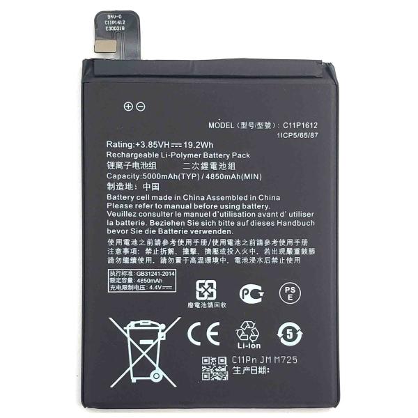 High Capacity C11P1612 Battery for ASUS Zenfone 3 ZOOM Z01HDA ZE553KL Original