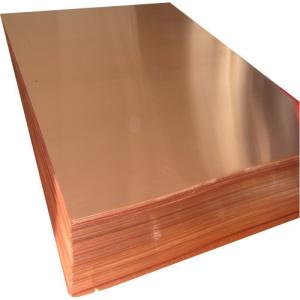 China Hot Pure 0.2mm C10100 Copper Sheet Polishing With Min 99.9% wholesale
