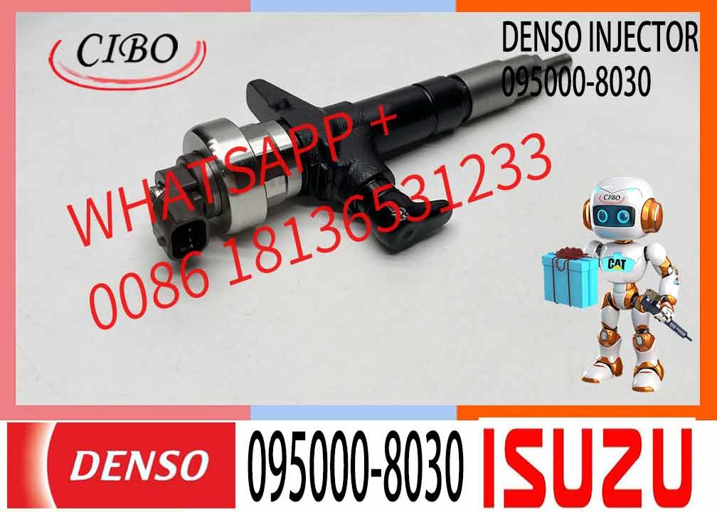 Diesel Injector 095000-8030 Common Rail Injector 8-98074909-2 8-98074909-0 for Isuzu 4JJ1
