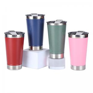 China Double Wall 0.4mm Stainless Steel Thermos Cup Beer Mugs 600ml wholesale
