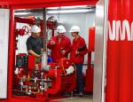 1000GPM@185PSI Skid Mounted Fire Pump NFPA20 Standard For Oil Terminals