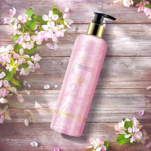 China 400ml Cherry Smell Moisturizing Long Lasting Fragrance Body Wash Shower Gel wholesale