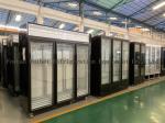 -22C 3 Doors Upright Freezer Display Case Supermarket Refridgerators And