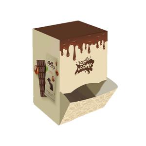 China Foil Stamping Custom Counter Display Boxes Units Cardboard Sandy Matte wholesale