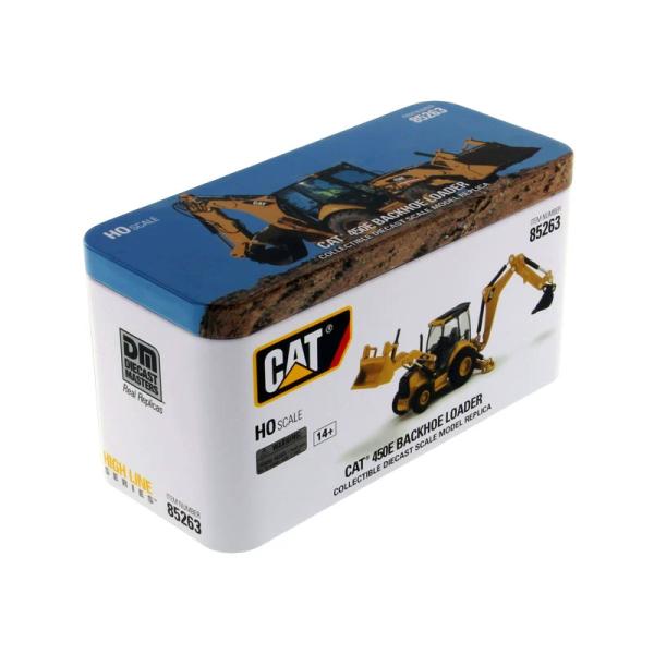 450E Backhoe Loader Construction Vehicle Model 1/87 Scale 85263