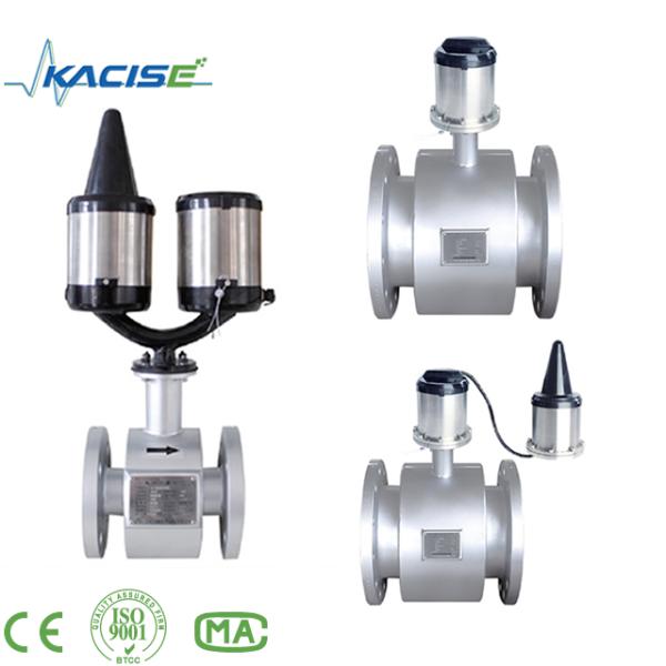 GPRS Wireless Smart Water Flow Meter , Electromagnetic Type Flow Meter
