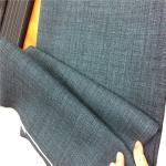 19181-014 Weft Suede Polyester Jacquard Linen Like Fabric for Home Textile