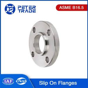 China ANSI/ASME B16.5 Flange Carbon Steel A105 Forged Slip On Flanges Class 900LB Raised Face For Chemical Industry wholesale