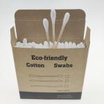 Disposable Wooden 100pcs Bamboo Cotton Buds Swab